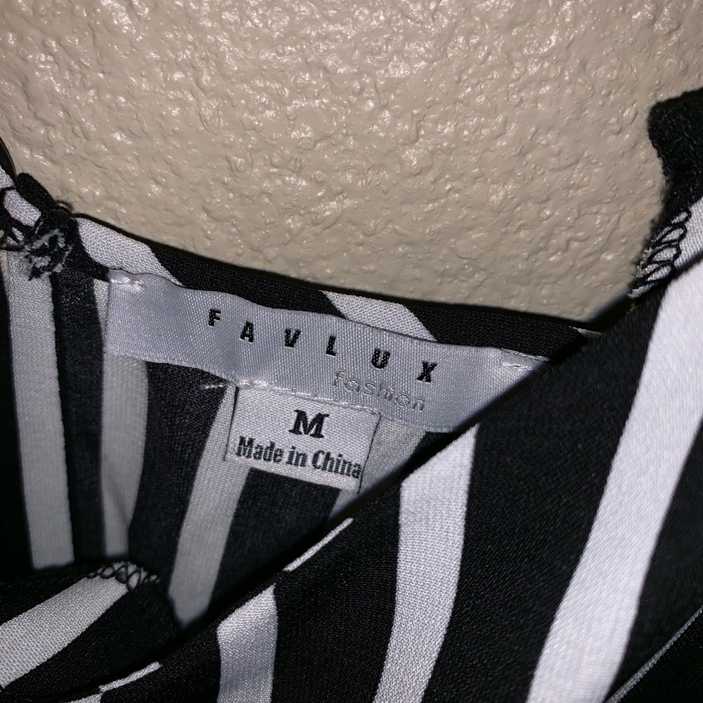 Striped Romper - Picture 2 of 2